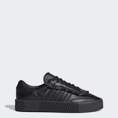 adidas sambarose all black