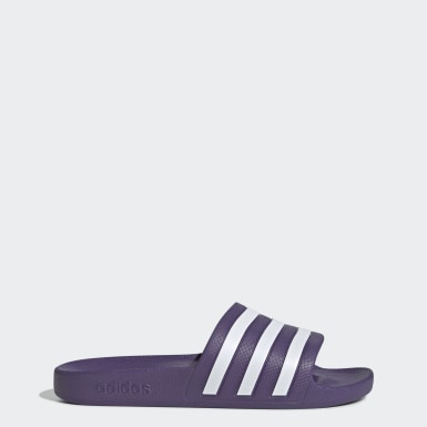 purple slides womens shoes