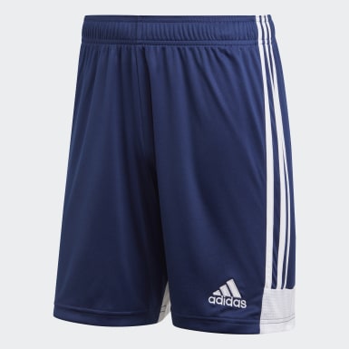 blue adidas shorts mens