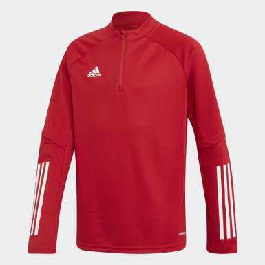 red adidas tracksuit infant