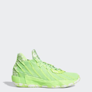damian lillard shoes neon green