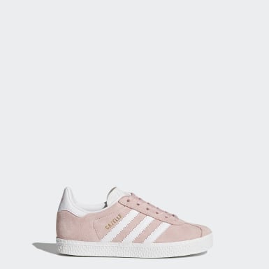 adidas gazelle rosa palo niña