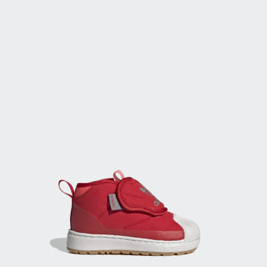 toddler red adidas
