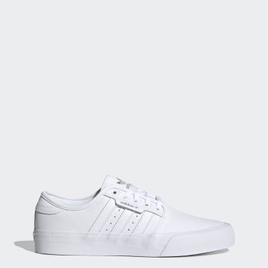 Weisse Frauensneakers Adidas De