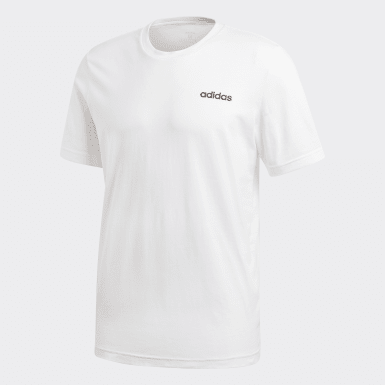 camiseta de adidas blanca