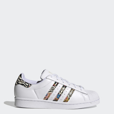 grijze adidas sneakers superstar dames