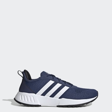 adidas cloudfoam bleu