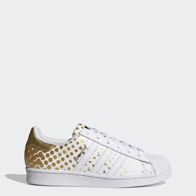 adidas white gold shoes