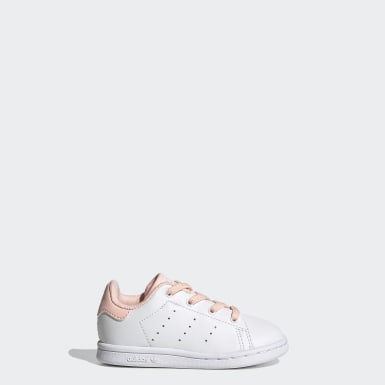 pink adidas crib shoes
