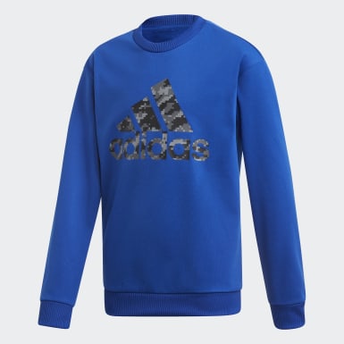 adidas blue sweatshirt