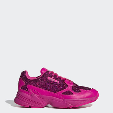 adidas falcon rosse