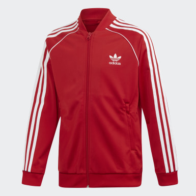 tuta adidas beckenbauer rossa
