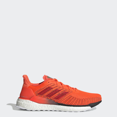 adidas mens orange shoes