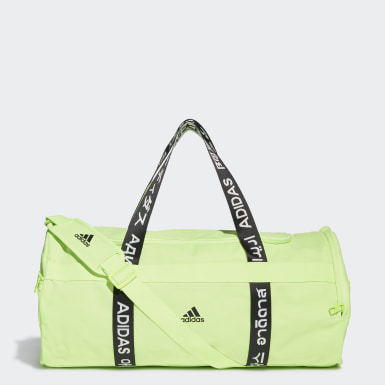 adidas green gym bag