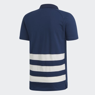 Blau Männer Handball | adidas AT adidas French Handball Federation Kapuzenjacke Blau