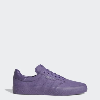 adidas originals purple shoes