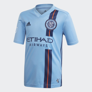 light blue adidas soccer jersey