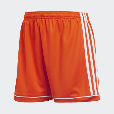 orange adidas women's clothing