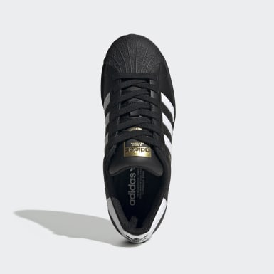 adidas kids superstar black