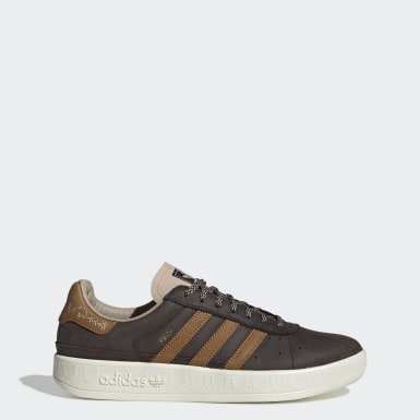 adidas black and brown shoes
