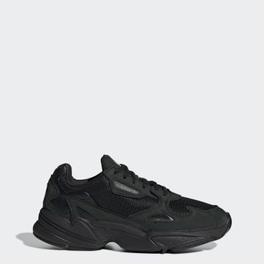 adidas falcon femme noir rose