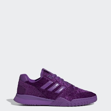 mens purple adidas trainers