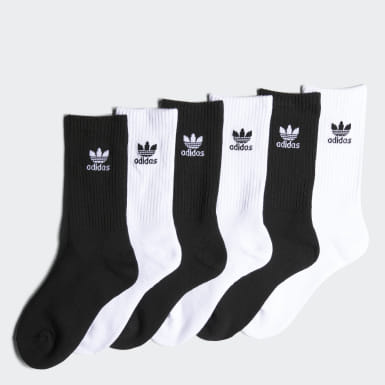 boys white adidas socks