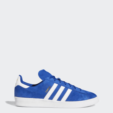 adidas campus azules mujer