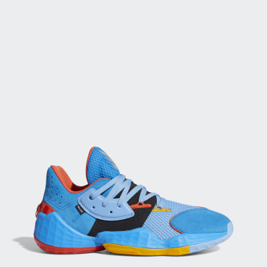 adidas blue basketball shoes