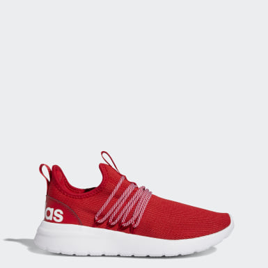 adidas no laces red