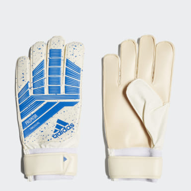 adidas Guantes blancas