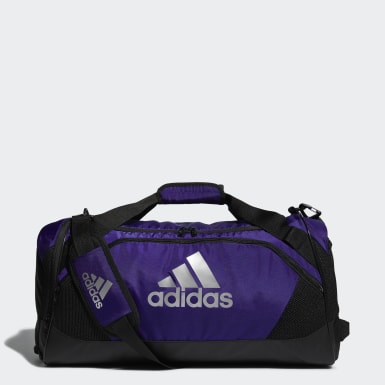 purple adidas duffle bag