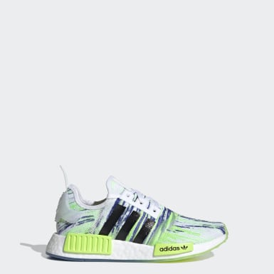 nmd adidas verdi e bianche
