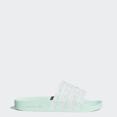 adidas Adilette Slides - Green | adidas US adidas Adilette Slides - Green | adidas US