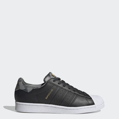 adidas superstar preto e branco masculino