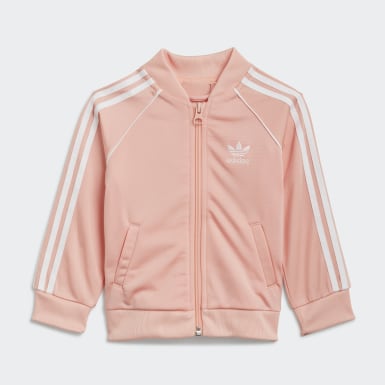 pink womens adidas tracksuit