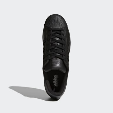adidas black trainers mens
