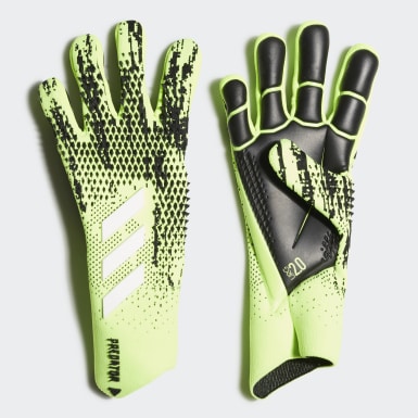 adidas football gloves green