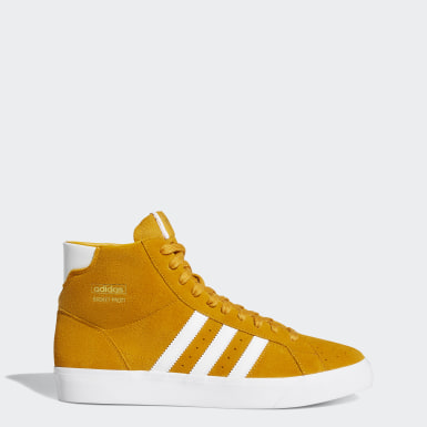 light yellow adidas shoes