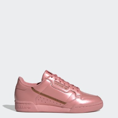 adidas originals – continental 80 – sneaker in weiß und rosa adidas originals – continental 80 – sneaker in weiß und rosa