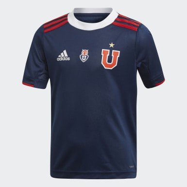 Mini Uniforme de Local Club Universidad de Chile Mini Uniforme de Local Club Universidad de Chile Azul Niño Fútbol