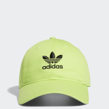 lime green adidas hat