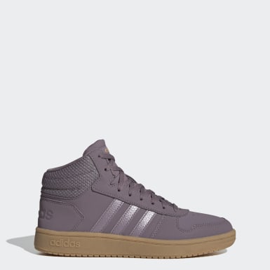 tenis de basquete roxo