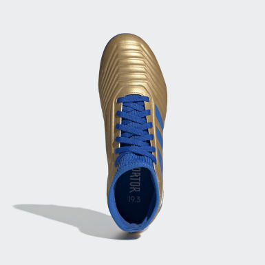gold astro boots