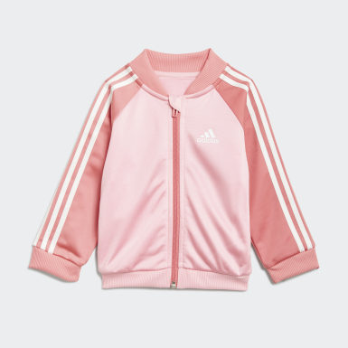 pink adidas baby tracksuit