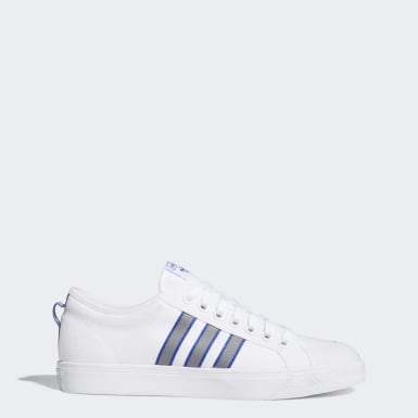 white adidas trainers mens sale