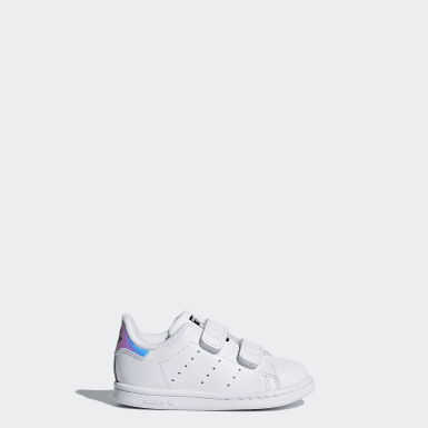 adidas stan smith niño plata