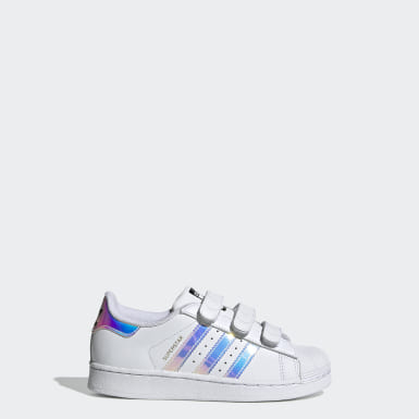 adidas superstar slip on enfant violet