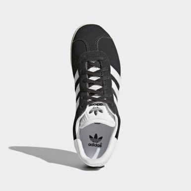adidas gazelle junior black and white