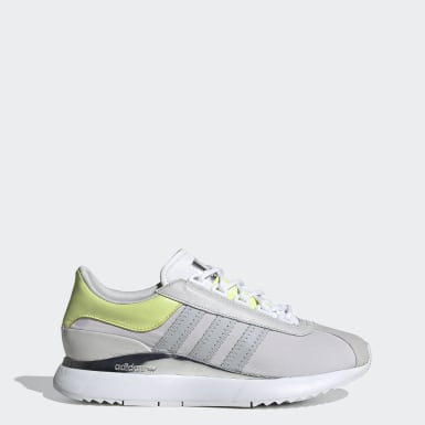 scarpe adidas grigie e rosa